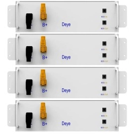 Акумулятор Deye BOS-G20 LiFePO4 204,8V/100AH, 20,48 kW*h, 50/100А, 4хBOS-GM5.1 (High-voltage, літій-залізо-фосфатний акумулятор для ДБЖ (UPS))