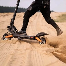 Електросамокат з сидінням KUGOO KIRIN G2 PRO New (600 Вт; 15 А/год; 48 В), чорний