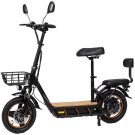 Електросамокат KUGOO KIRIN C1 Pro NEW 2024 (500 Вт; 26 А*год; 48 В), колеса 14", чорний