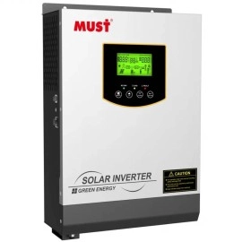 Гібридний інвертор Must PV18-1012VPM-II, 12 В, 1000 Вт, 60A MPPT, PV 105V (безперебійник, UPS, ДБЖ)
