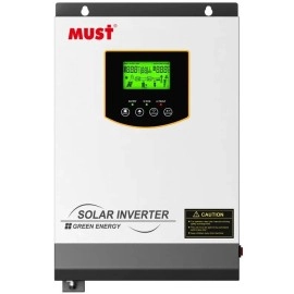 Гібридний інвертор Must PV18-1012VPM-II, 12 В, 1000 Вт, 60A MPPT, PV 105V (безперебійник, UPS, ДБЖ)