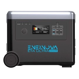 Зарядна станція Enernova ETA-Ultra, 2000 Вт, 2160 Вт*год (електростанція для дому, UPS, ДБЖ)