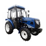 Трактор JINMA JMT3244HXСN  (3 цил., ГУР, КПП(16+4), 2х диск. зчеплення, сидіння на пружині, колеса 6,5-16/11,2-24), новий капот)