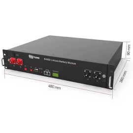 Акумулятор Dyness B4850 - 48В, 50A, 2,4 кВт-год, для ДБЖ