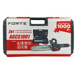 Електропила ланцюгова Forte AGCS1001 2 в 1