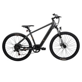 Велосипед акумуляторний Forte FROST 350Вт, 36В/10Ач 17"/27,5" сірий