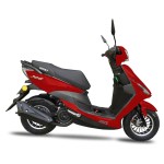 Скутер бензиновий Forte NEW JOG 80CC червоний