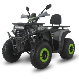Квадроцикл Forte ATV-200G зелено-сірий