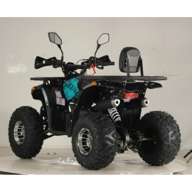 Квадроцикл Forte ATV125P блакитно-червоний