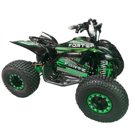 Квадроцикл акумуляторний Forte ATV1000I чорно-зелений