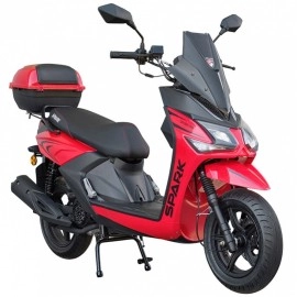 Моторолер Spark SP150S-19BN (червоний, синій, чорний)