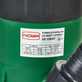 Насос заглибний дренажний NOWA DC C600f