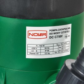 Насос заглибний дренажний NOWA DC C750f
