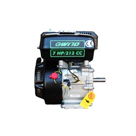 Двигун бензиновий GrunWelt GW170F-S NEW Євро 5 (шпонка, вал 20 мм, 7.0 л. с.)