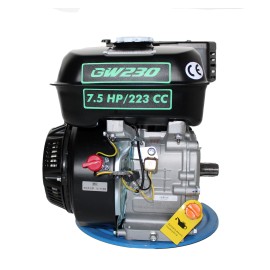 Двигун бензиновий GrunWelt 230F-Т25 NEW Євро 5 (7,5 к.с., шліци 25 мм)