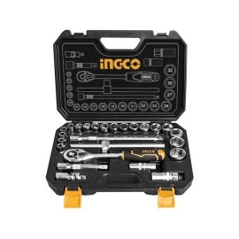 Головки Торцевые С Трещоткой INGCO HKTS12251 (25 предметов)