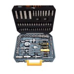 Набор головок торцевых INGCO INDUSTRIAL 1/4" и 1/2" (94 предмета)