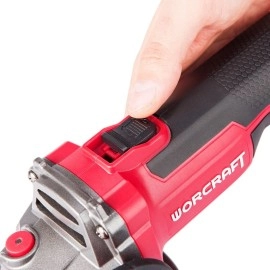 Акумуляторна безщіткова шліфмашина кутова WORCRAFT CAG-S20LIBH-125
