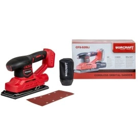 Акумуляторна шліфмашина вібраційна WORCRAFT CFS-S20Li