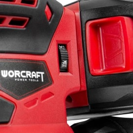 Акумуляторна шліфмашина ексцентрикова WORCRAFT CRS-S20Li