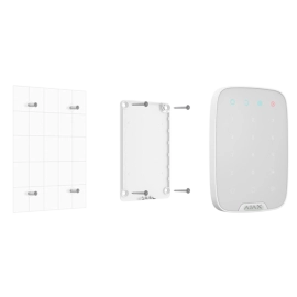 Бездротова сенсорна клавіатура AJAX KeyPad Combi (white)