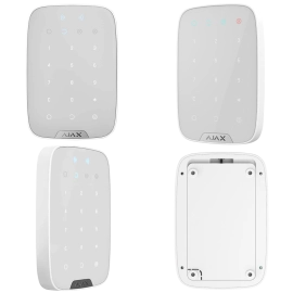 Бездротова сенсорна клавіатура AJAX KeyPad Combi (white)