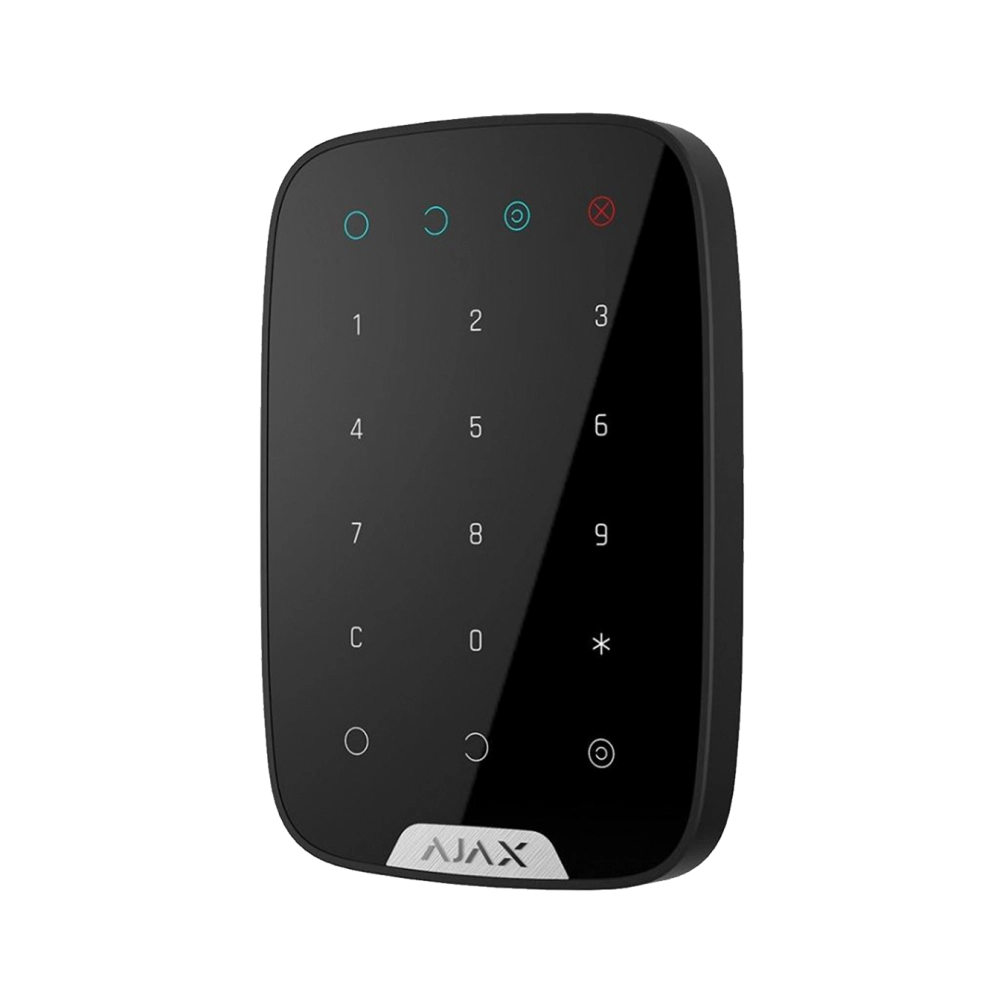 Бездротова сенсорна клавіатура AJAX KeyPad Combi (black)