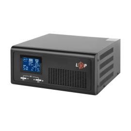 ДБЖ з правильною синусоїдою 12V LPE-B-PSW-1000VA+ (600Вт) 1-30A
