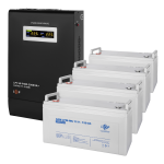Комплект резервного живлення LP (LogicPower) ДБЖ + мультигелева батарея (UPS W3000 + АКБ MG 5760Wh)