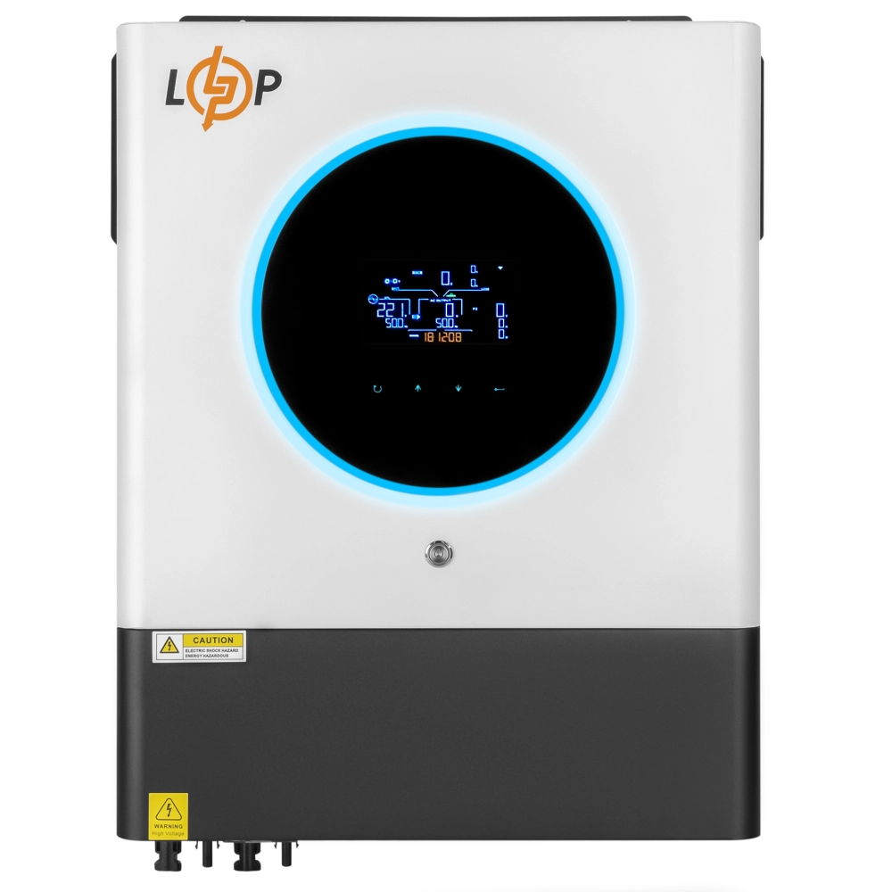 Гібридний сонячний інвертор (ДБЖ) LPW-MAXII-8000VA (8000Вт) MPPT 150A OFF GRID