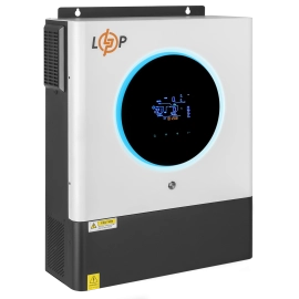 Гібридний сонячний інвертор (ДБЖ) LPW-MAXII-8000VA (8000Вт) MPPT 150A OFF GRID