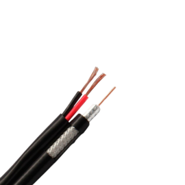 Кабель комбінований F5967BVcu+2*0,75 чорний бухта 305м