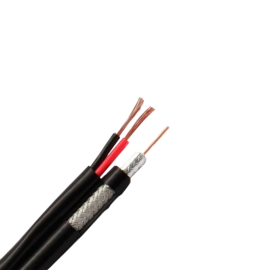 Кабель комбінований F5967BVcu+2*0,75 чорний бухта 305м