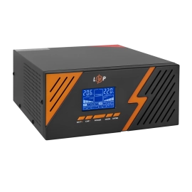 ДБЖ з правильною синусоїдою 12V LPM-PSW-1500VA (1050Вт) Black