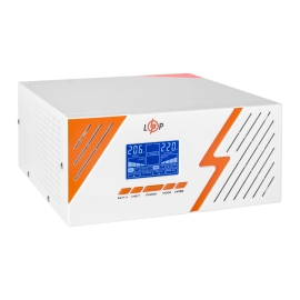 ДБЖ з правильною синусоїдою 12V LPM-PSW-1500VA (1050Вт) White