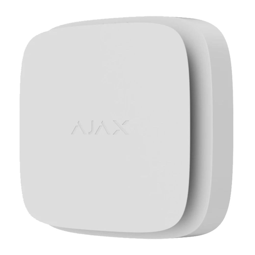 Бездротовий пожежний датчик тепла та диму AJAX FireProtect 2 SB (Heat/Smoke) white