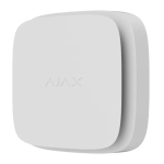 Бездротовий пожежний датчик тепла та диму AJAX FireProtect 2 SB (Heat/Smoke) white