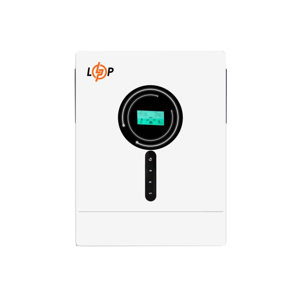 Гібридний сонячний інвертор (ДБЖ) LPW-VM II Elite 6000VA (6000Вт) 48V 120A MPPT 60-450V ON-OFF GRID