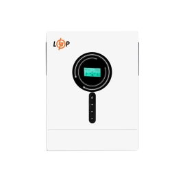 Гібридний сонячний інвертор (ДБЖ) LPW-VM II Elite 6000VA (6000Вт) 48V 120A MPPT 60-450V ON-OFF GRID