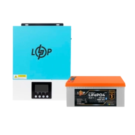 Комплект резервного живлення LogicPower W3000 + літієва (LiFePO4) батарея 5888Wh