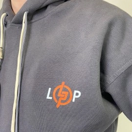 Батник LP графіт без змійки (р. XL)