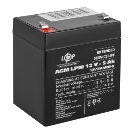 Акумулятор AGM LPM 12V - 5 Ah