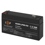 Акумулятор AGM LPM 6V - 1.3 Ah