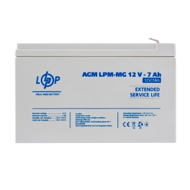 Акумулятор мультигелевий LPM-MG 12V - 7 Ah