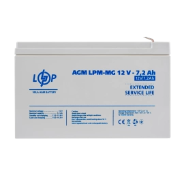 Акумулятор мультигелевий LPM-MG 12V - 7.2 Ah