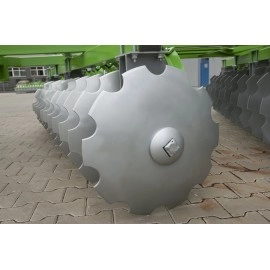 Борона дискова Bomet БДН 2,4м (2*11 на 3 стійки) на пальцях