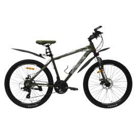 Велосипед SPARK TRACKER 26-AL-17-AML-D перлиновий мілітарі зелений БЕЗКОШТОВНА ДОСТАВКА
