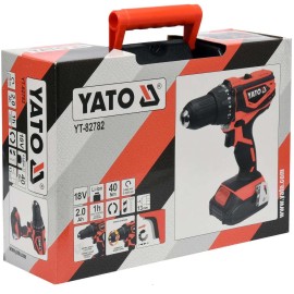 Дриль шуруповерт акумуляторний YATO YT-82782